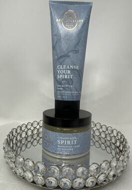Bath & Body Works Aromatherapy Cleanse Your Spirit Eucalyptus Sage Set NWT